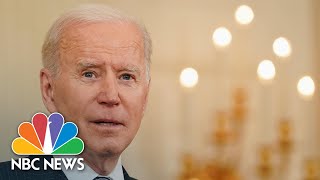Biden: It's Reassuring Businesses Are Voicing Opposition To Georgia's New Voting Law | NBC News NOW