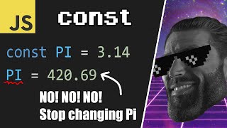 Const in JavaScript 🚫【3 minutes】