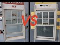 Comparing Double Hung Windows- Andersen or Marvin?