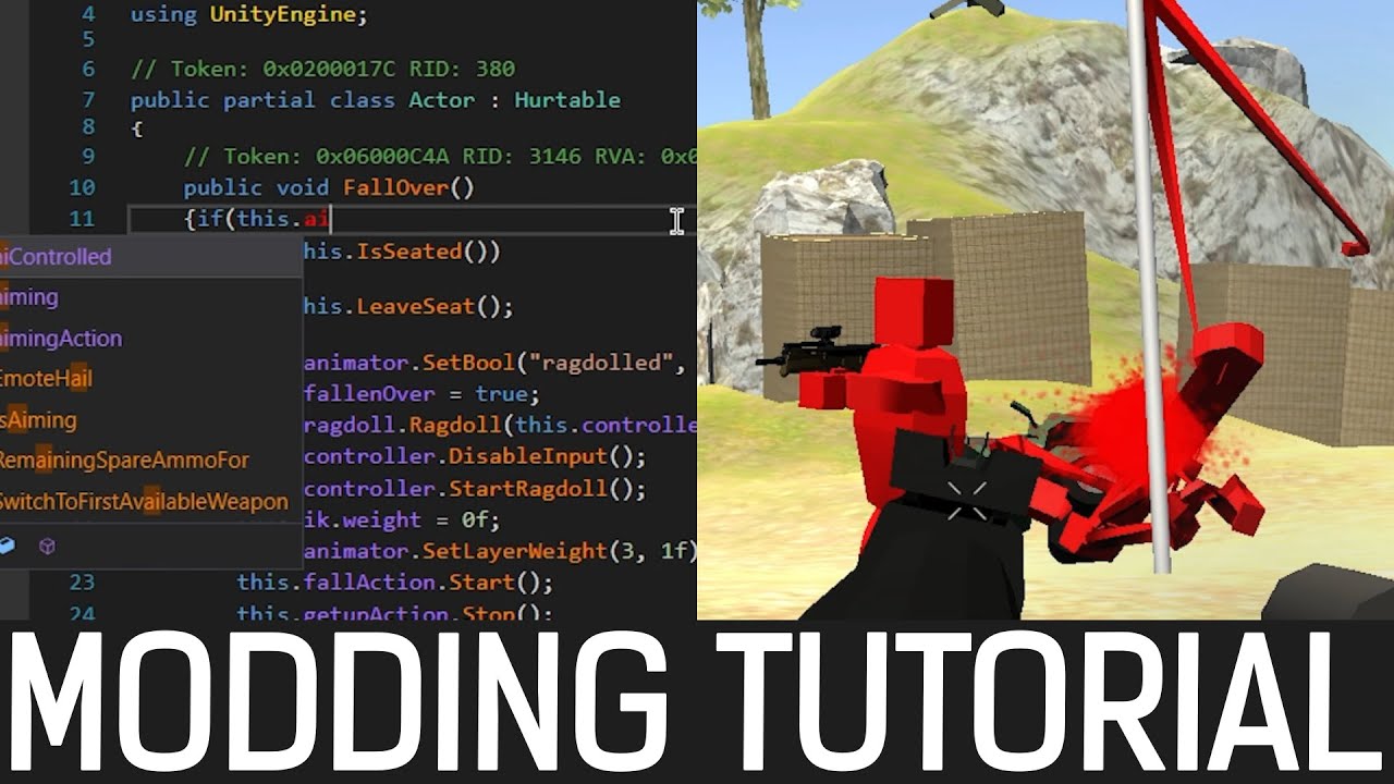 Modding Tutorial For Beginners Youtube