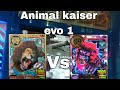 Animal kaiser evo 1 Lion Va Death scorch