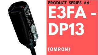 OMRON E3FA - DP13 Sensors II Red Light Sensor II Sensor for Sanitation