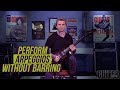 Jason Richardson on performing arpeggios without barring