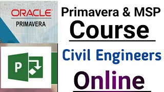 MSP \u0026 Primavera course for civil Engineers | Two Important Softwares for Planning