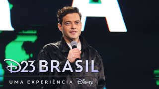 D23 Brazil: Rami Malek Promotes 