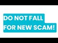 DO NOT FALL FOR NEW ROBUX SCAM ⚠️⚠️⚠️