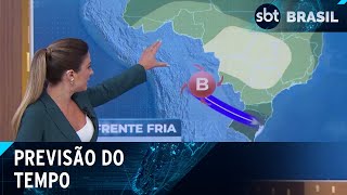Municípios de Santa Catarina ficam abaixo de 0 °C pela 1ª vez no ano | SBT Brasil (15/05/24)