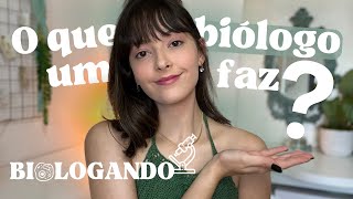 Áreas de atuação do biólogo - BIOLOGANDO || Giulia Della