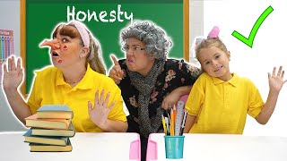 Ruby and Bonnie show importance of honesty at school