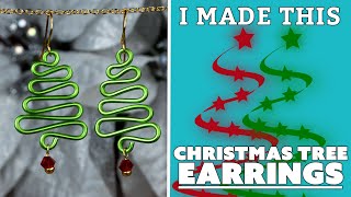 Making Festive Christmas Tree Earrings | I Made This