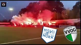 HSV Hoek vs. VVOG 25.09.2021 pyro ultras choreo hooligans