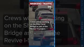 Revive I-5 returns: Northbound I-5 closed from downtown Seattle to U-District this weekend