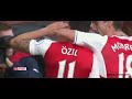 arsenal vs swansea city 3 2 ozil fantastic volley epl 15 10 2016