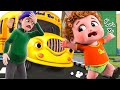 Wheels on the Bus at School | cartoons kids| nursery rhymes & kids songs (4K) | Blue Fish 2024