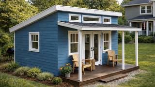 16x20 Modern Office Shed Plans