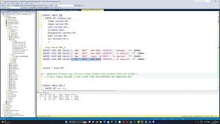 7.SQL Server - How to Create Primary Key | Composite Key