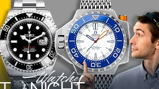 Omega Seamaster & Rolex Sea-Dweller: Forgotten Dive Watches? Also Patek Aquanaut, Rolex Prices