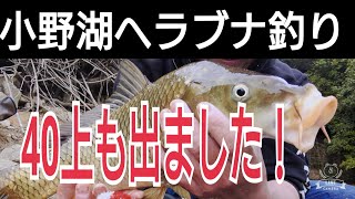 【2022年4月10日】小野湖ヘラブナ釣り【40上出ました！】