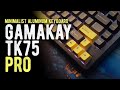 Gamakay TK75 Pro // Best Minimalist Aluminum Keyboard!