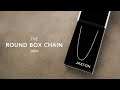 Men's Silver Round Box Chain - 2mm | Men's Jewelry Unboxing | JAXXON