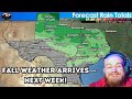 Widespread rain & cooler temperatures in Texas next week