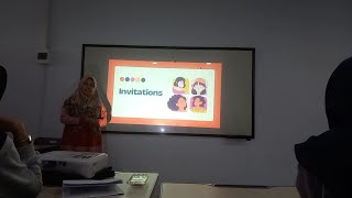 Teaching Simulation "Invitation" || Pedagogy of Speaking || Group 2