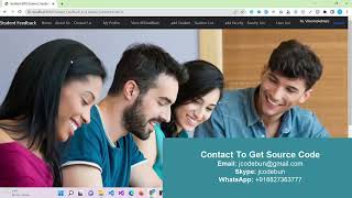 Student Feedback System Project in java with source code and project report