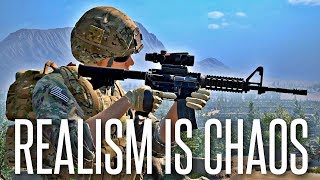 REALISM IS CHAOS - Squad 40 vs 40 Gameplay