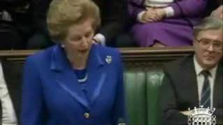 Margaret Thatcher Bows Out With Style!