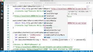 075 Step 74 Enhancing Angular Welcome Data Service to use Basic Auth
