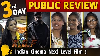 3rd Day KGF Chapter 2 Public Review | Yash | #KGF2 | KGF Chapter 2 Review