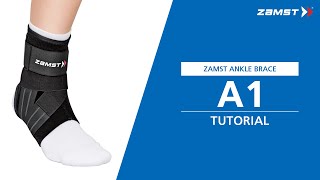 Zamst India | A1 | Ankle Brace for Lateral Ankle Sprains | Application Tutorial