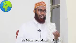 Muxaadaro: allah ayaa koonkaan maamula talo saaro allah