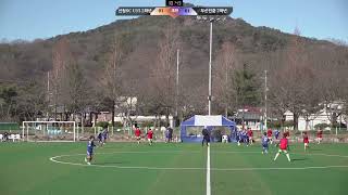 2024 동계 산청SC U15 2학년 VS 부산진중 2학년 후반