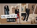 Saint Laurent Outlet Haul + Try On | Nina Takesh