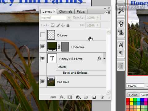 Flatten Layers in Photoshop CS3 Flatten Layers in Photoshop CS3