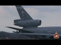 RETIRING 2024 THE WONDERFUL DISTINCTIVE SOUNDS OF THE KC-10 EXTENDER • COOL TAKE OFF RAF MILDENHALL