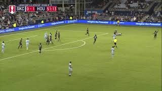 Sporting KC [1]-1 Houston | Johnny Russell Amazing Goal (52') - Literally Bodied Down And He Scores!