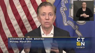 Governor Lamont's March 8, 2021 4PM Coronavirus Update