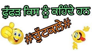 ਫੁੱਫੜ ਕਿਸ ਨੂੰ ਕਹਿੰਦੇ ਹਨ॥Funny Punjabi Chutkule