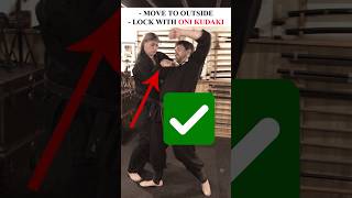 DEMON CRUSHER 👺‼️ NINJA Techniques for SELF DEFENSE using ONI KUDAKI ✅ Taijutsu Training #Shorts