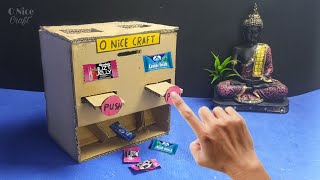 How To Make Candy 🍬Vending Machine From Cardboard At Home | DIY Vandy Dispenser Machine