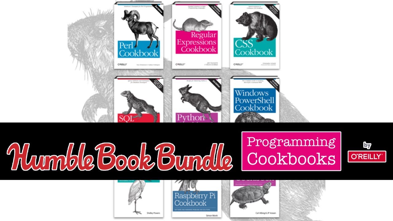 Humble Programming Book Bundle By O'Reilly Press - YouTube