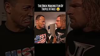 The Rock Makes Fun Of Triple H Face 😂😂