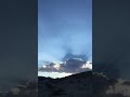 Unusual Clouds over desert mountains at sunset | August 7, 2022