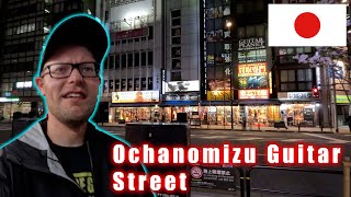 Ochanomizu Guitar Street Part 1 - RAW Vlogging Footage