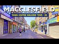 Macclesfield 4K - Town Centre Walking Tour