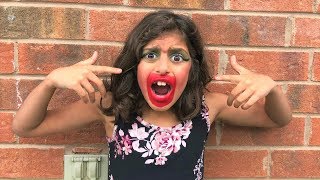 Kids pretend play Color MAKEUP Prank!!! funny