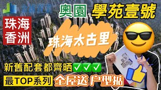 【大灣區小市民阿偉】 奧園學苑壹號 |  VIP睇樓珠海太古里駕到 | 市區最大更新項目 |最TOP系列級別作品