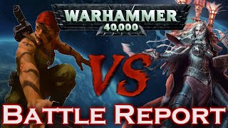 Sisters Of Battle Vs Imperial Guard Warhammer 40K Battle Report